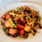 Best Smoked Pork Slices with Dried Radish 萝卜干炒腊肉 in Cupertino, CA